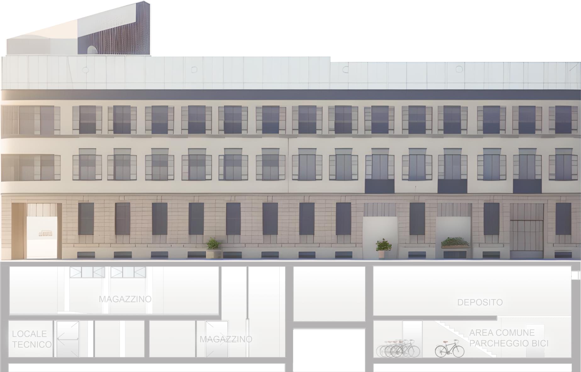 Planimetria frontale